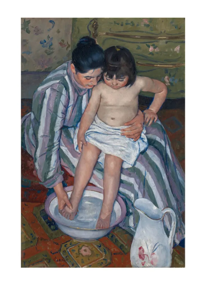 Detský kúpeľ, Mary Cassatt, 1893